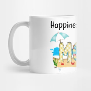 Happiness Is Being A Mami Summer Beach Happy Mother's Day Mug